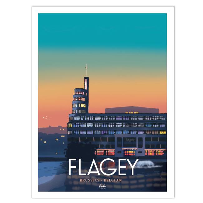 Flagey belga quartier Ixelles