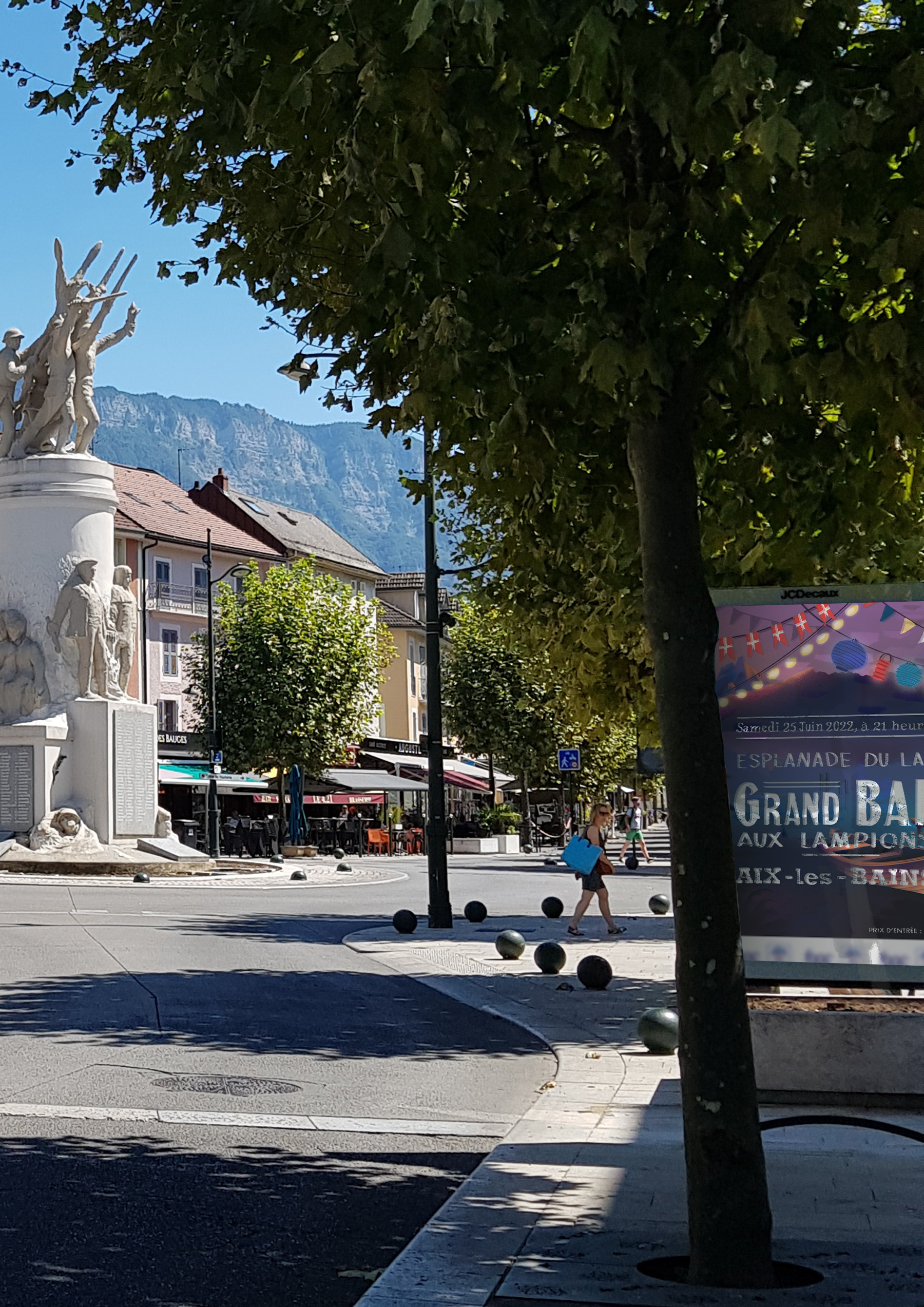 illustration graphiste mairie aix-les-bains