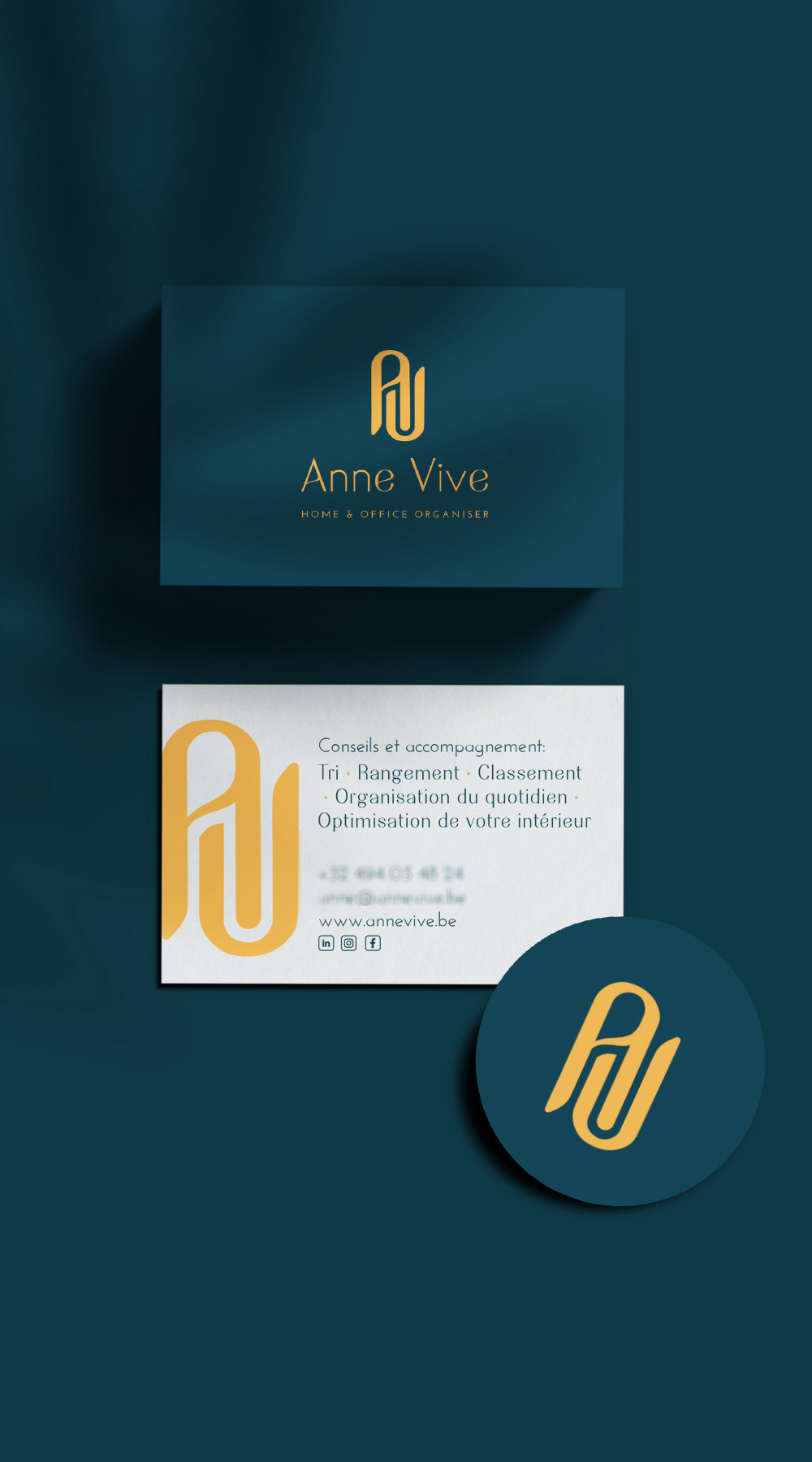 logo carte de visite création entreprise